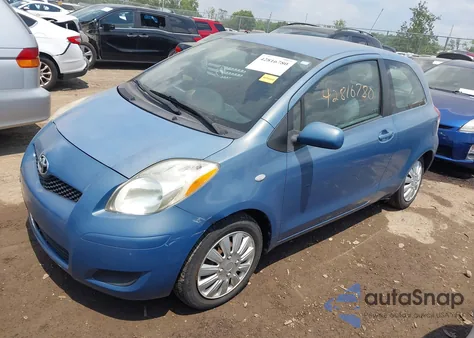2011 Toyota Yaris из США, поврежденный, VIN JTDJT4K39B5336262